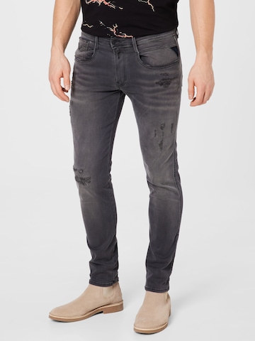 REPLAY Slim fit Jeans in Grey: front