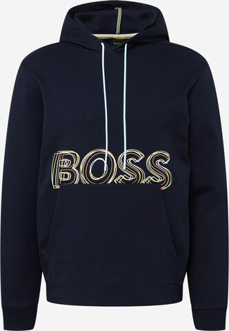 BOSS Sweatshirt 'Soody' in Blue: front