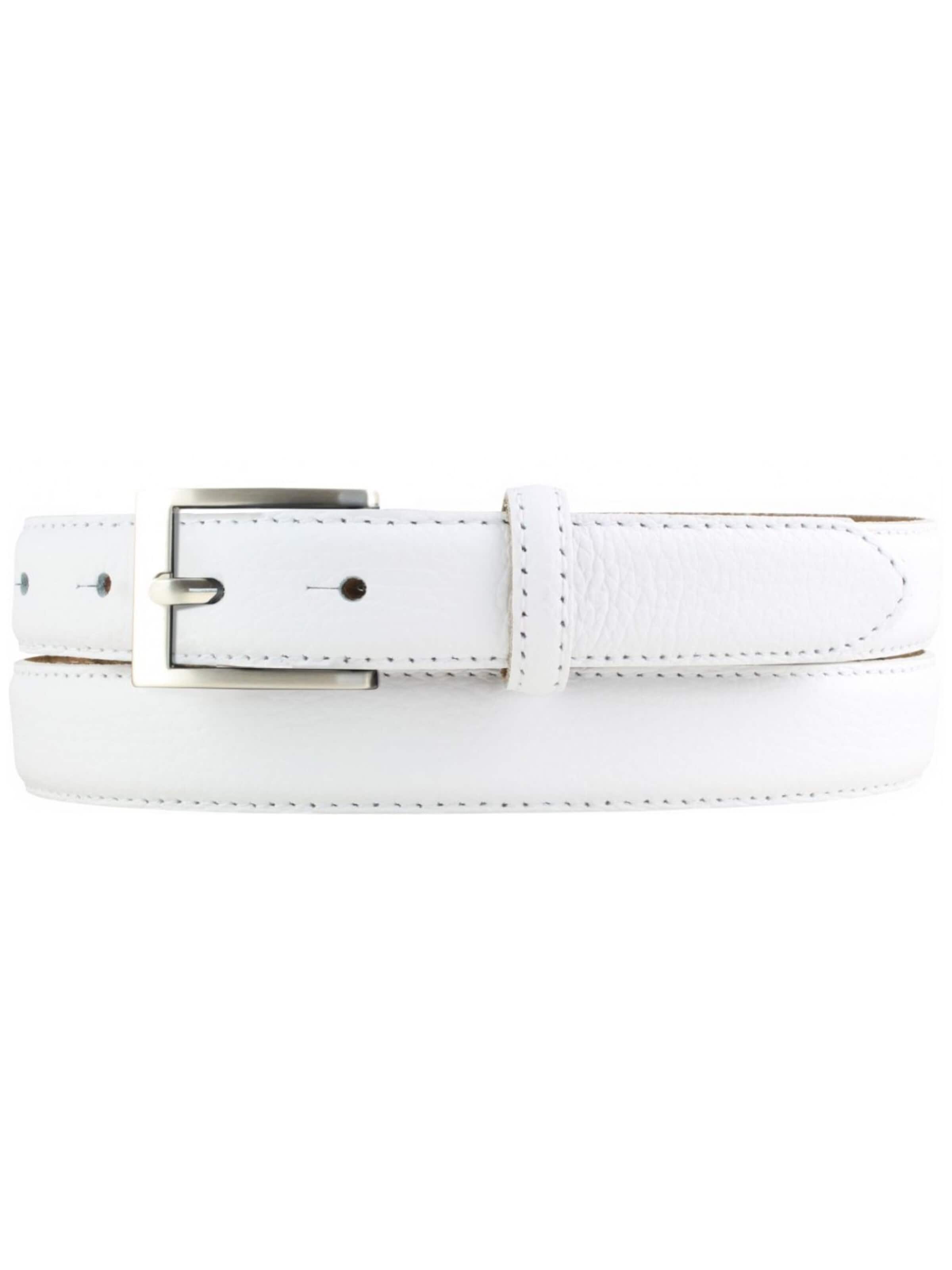 BELTINGER Belt 'Adele' in White: front