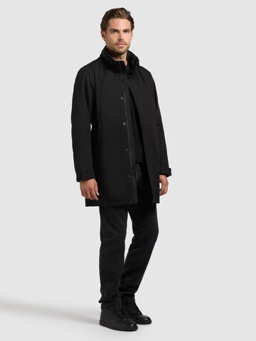 khujo Płaszcz przejściowy 'Ystak' w kolorze czarny
