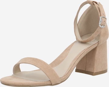 Missguided Sandale in Beige: predná strana