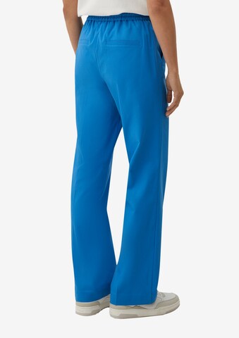 s.Oliver Regular Pleated Pants in Blue