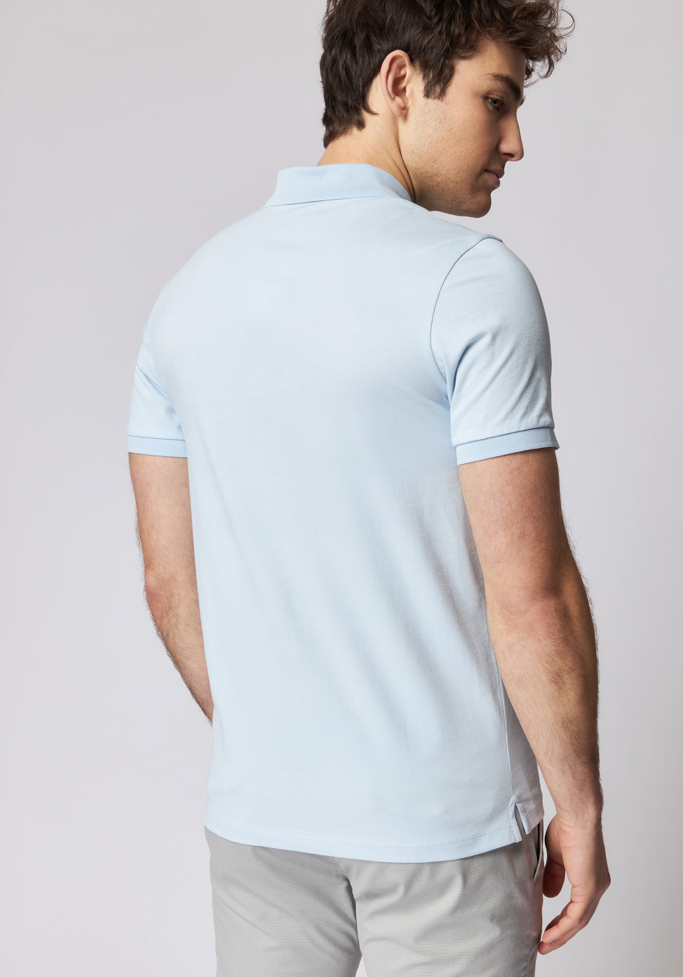 Männer Große Größen ROY ROBSON Poloshirt in Hellblau - ZJ09879 Männer Große Größen ROY ROBSON Poloshirt in Hellblau - ZJ09879