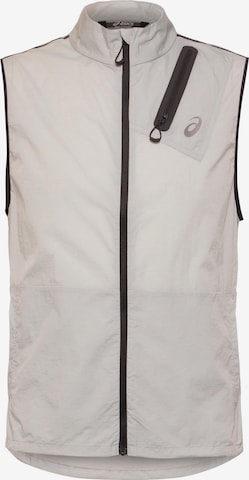 ASICS Sportbodywarmer in Wit: voorkant