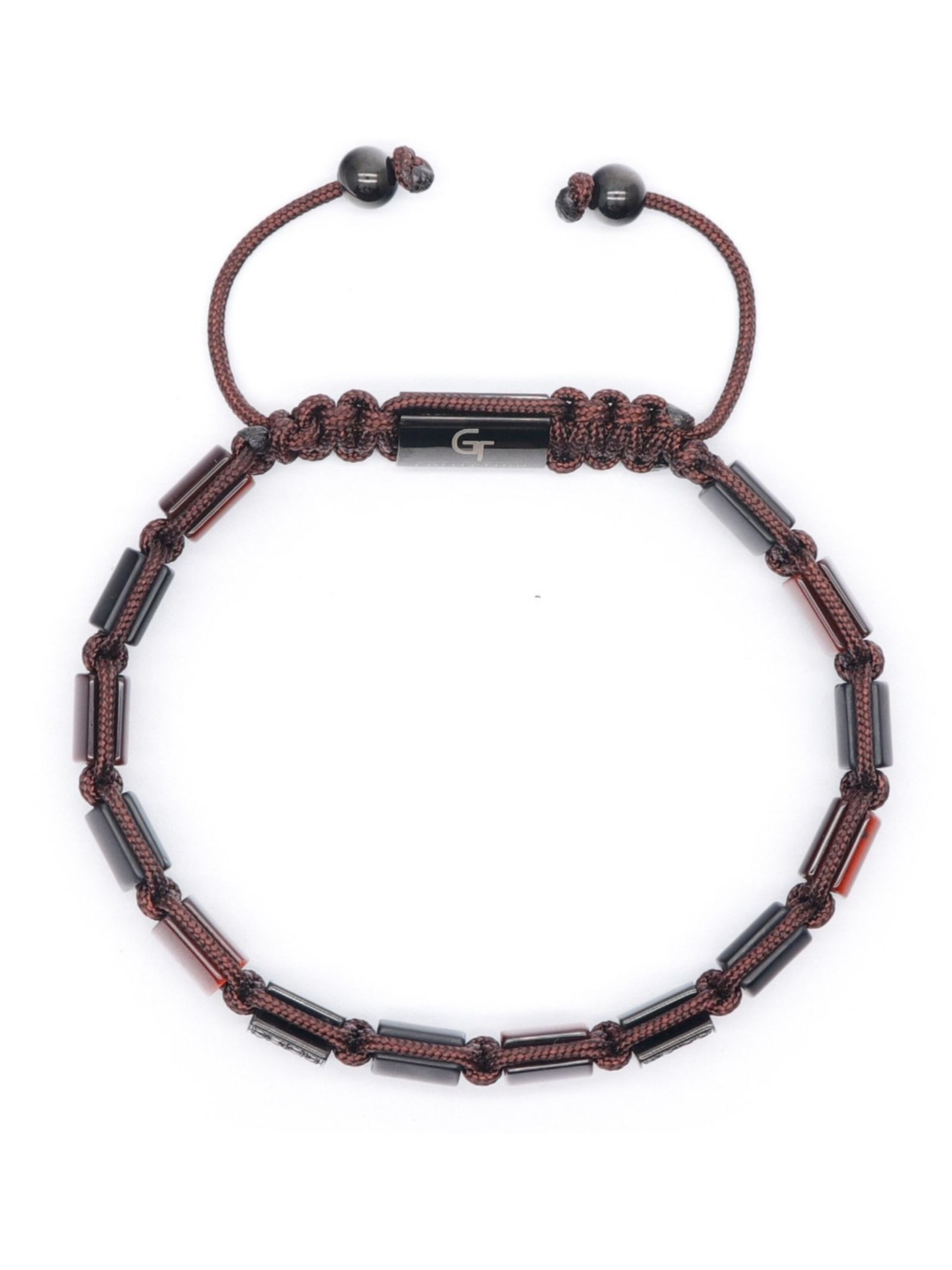 GT Collection Bracelet 'Flat-Bead' in Red