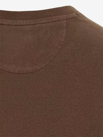 CAMEL ACTIVE Sweatshirt aus reiner Baumwolle in Braun