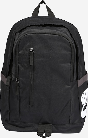Nike Sportswear Раница в черно / бяло, Преглед на продукта