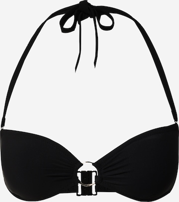 Bandeau Hauts de bikini 'LEA' PASSIONATA en noir : devant