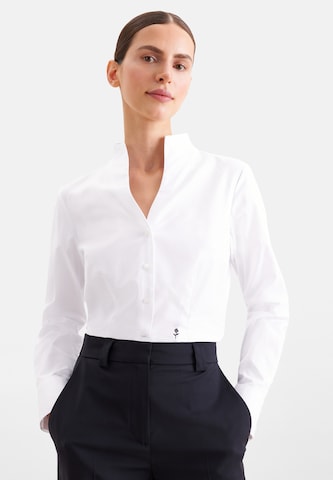 SEIDENSTICKER Bluse in Weiß: Vorderseite