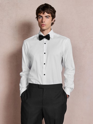 Next Regular fit Button Up Shirt in White: front
