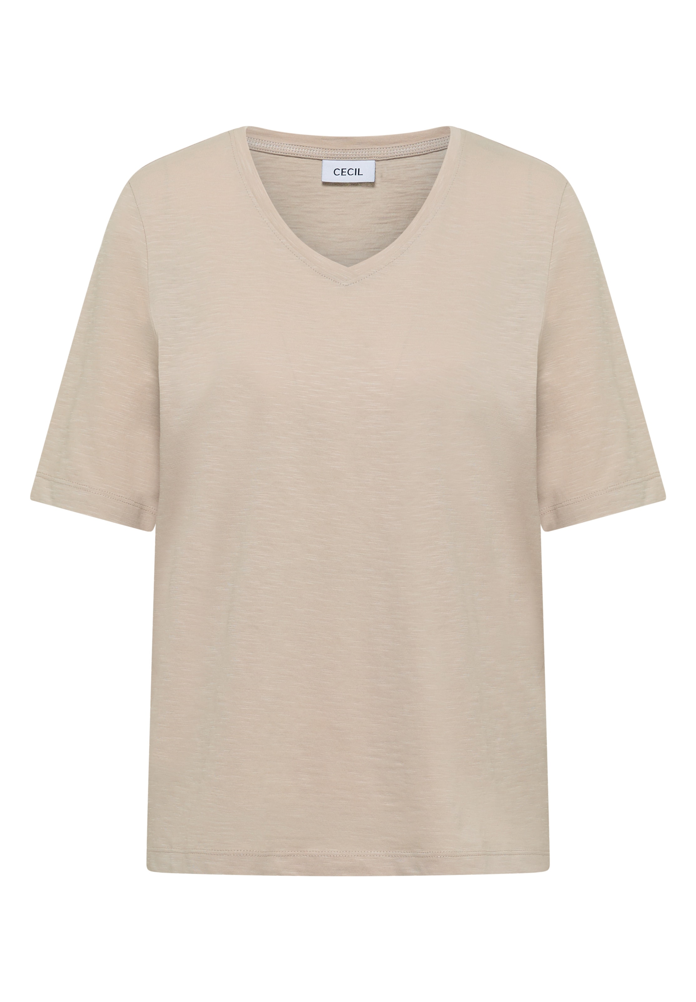 CECIL T-Shirt in Beige: Vorderseite