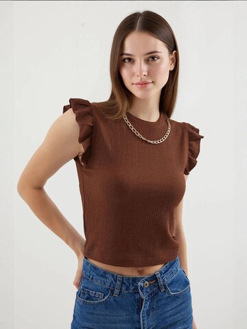 Bigdart Blouse in Brown