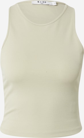 NA-KD Top in Green: front