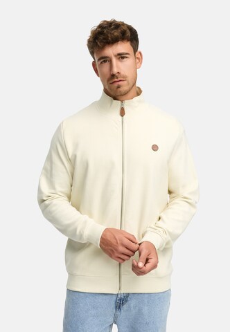 INDICODE JEANS Sweatvest 'Guadalupe' in Wit