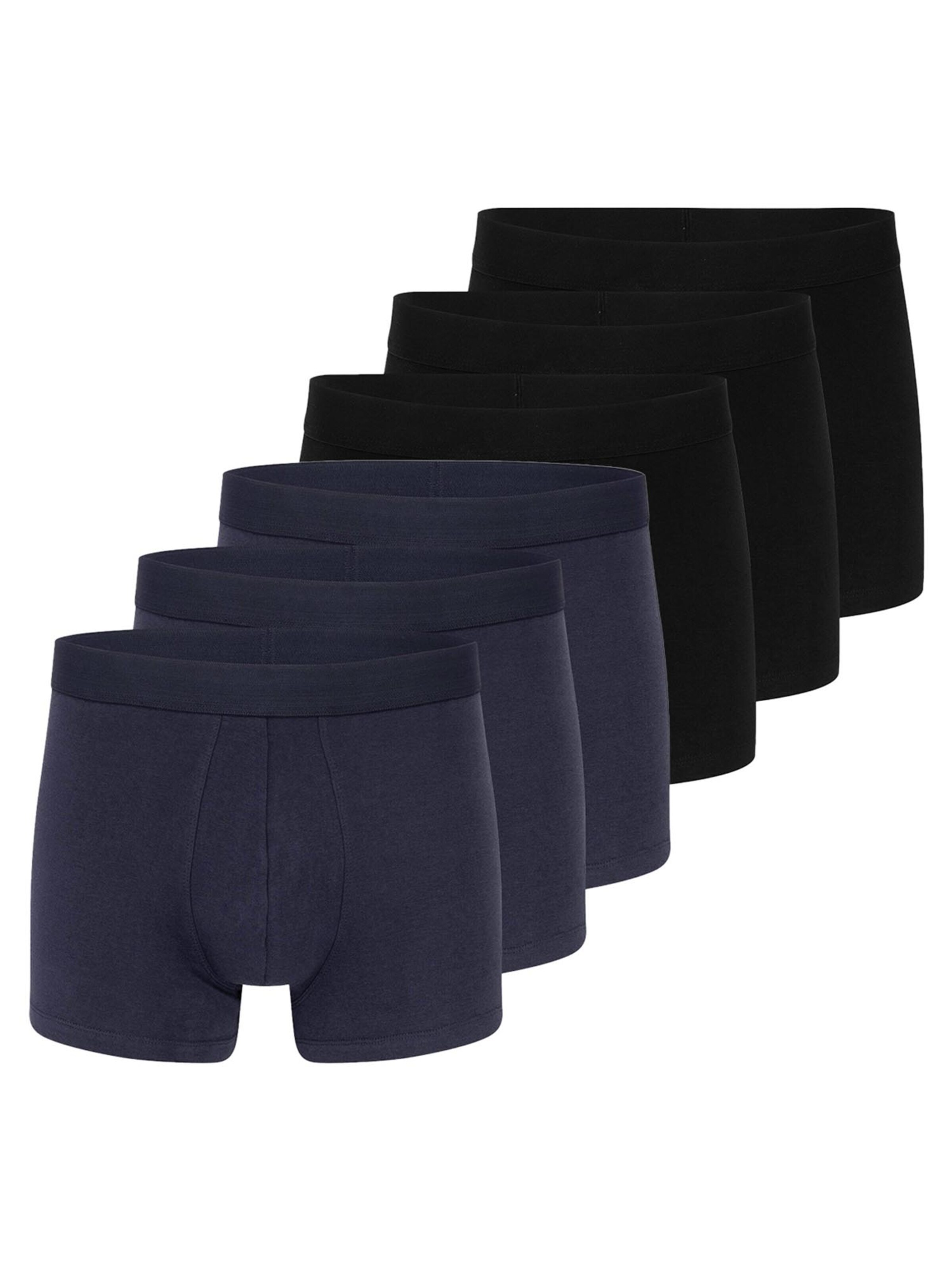 Almonu Boxer shorts 'Cotton' in Blue: front