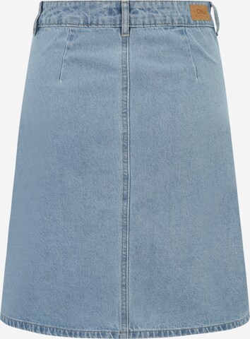 Only Tall Rok 'FARRAH' in Blauw