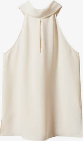 MANGO Bluse 'CHARLOT' in Beige: predná strana