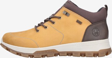 Rieker Lace-Up Boots in Yellow
