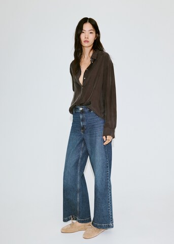 MANGO Wide leg Jeans 'CATHERIN' i blå