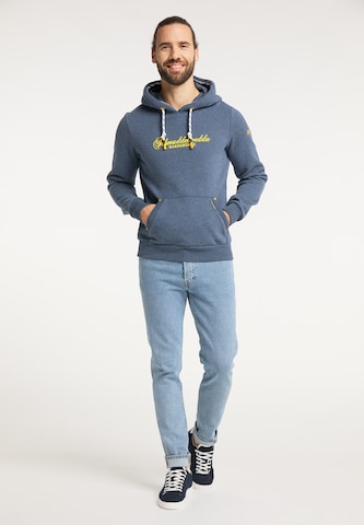 Sweat-shirt Schmuddelwedda en bleu