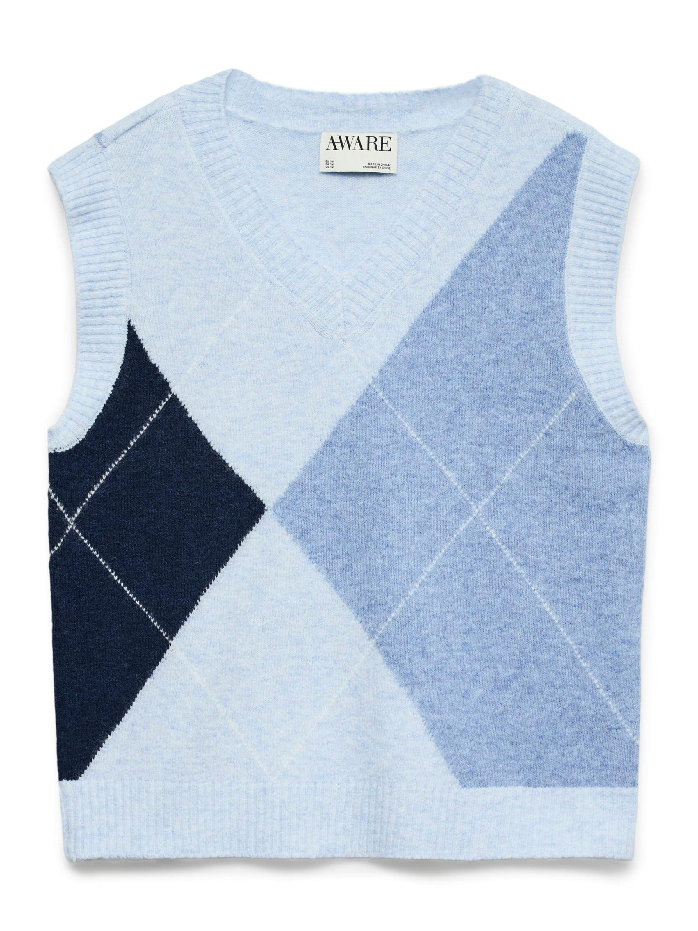 Gilet '10342066' di VERO MODA in blu: frontale