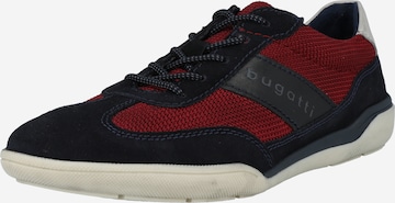 bugatti Athletic Lace-Up Shoes 'Lake' in Blue: front