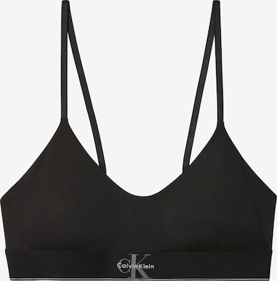 80 dydžio Liemenėlė iš Calvin Klein Underwear, spalva – pilka / juoda / balta, Prekių apžvalga