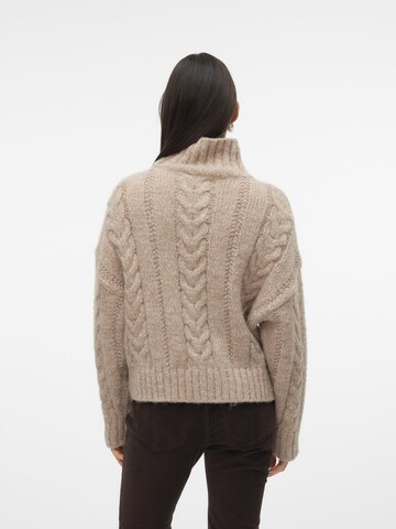 VERO MODA Pullover 'GRACE' in Beige