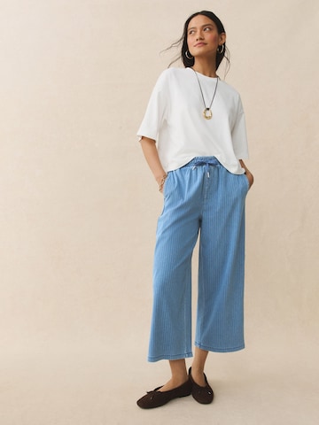 Next Wide leg Jeans in Blauw