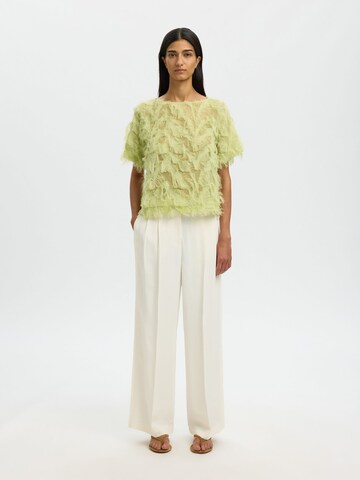 SELECTED Bluse 'SLFMyline' i grøn