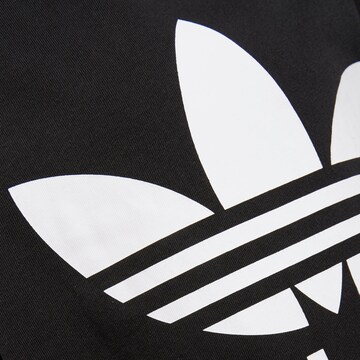 juoda ADIDAS ORIGINALS Marškinėliai 'Adicolor Trefoil'