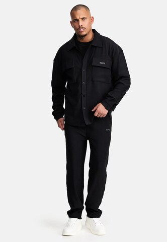 trueprodigy Regular Fit Hemd ' Wyatt ' in Schwarz