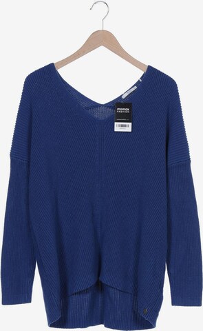 EDC BY ESPRIT Sweater & Cardigan in XL in Blue: front