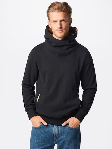 Fli Papigu Sweatshirt 'The Brave Live Forever' in Schwarz