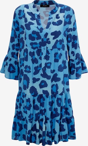 Aniston CASUAL Shirt Dress in Blue: front