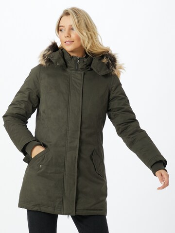 Cappotto invernale 'Sarah' di ONLY in verde: frontale