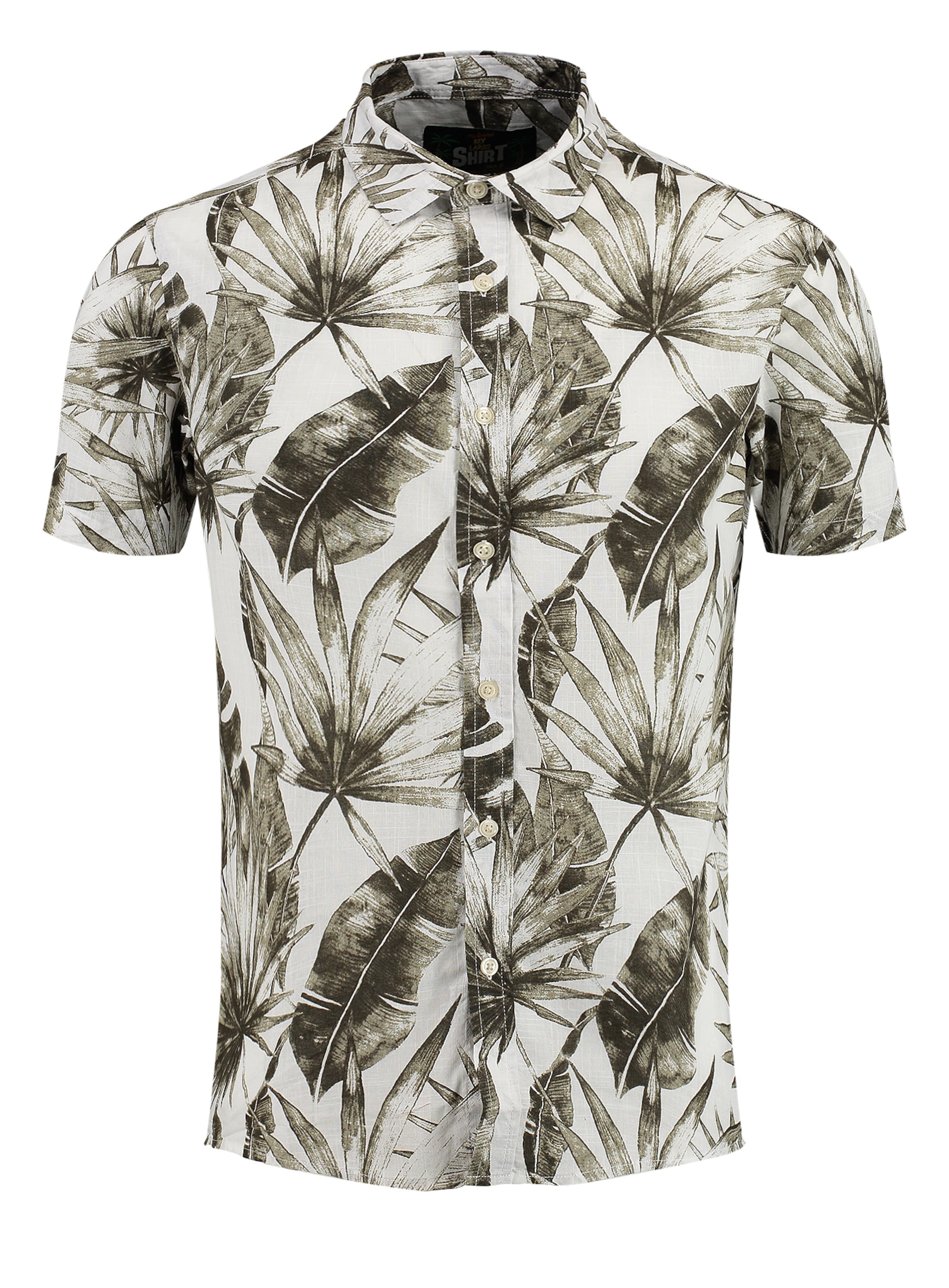 Chemise Key Largo en vert : devant