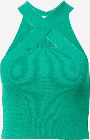 NU-IN Knitted Top in Green: front