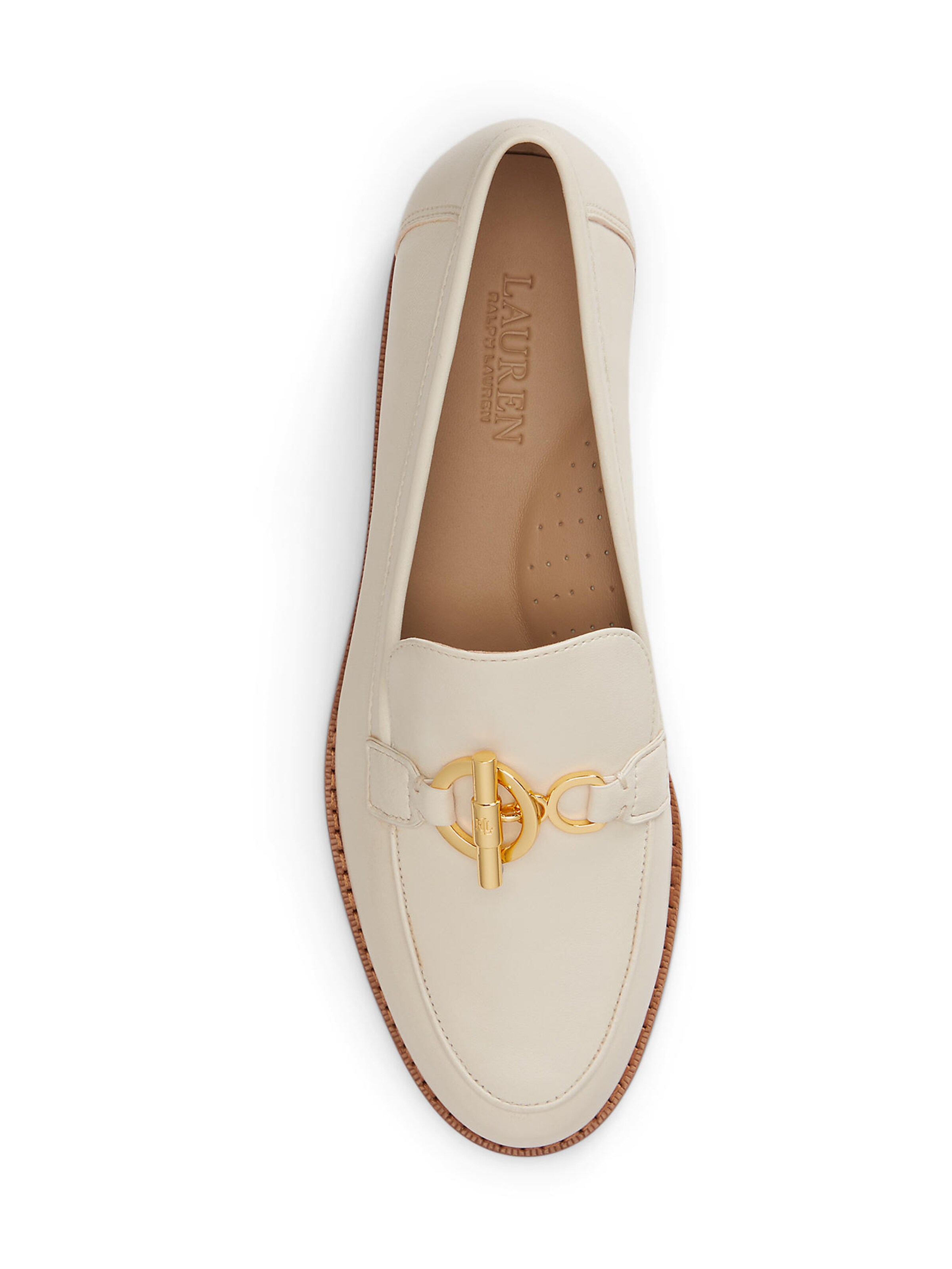 Lauren Ralph Lauren Slipper 'BLAIKE', värv valge