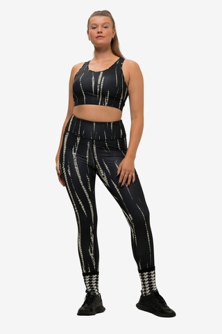 Studio Untold Skinny Leggings in Black: front