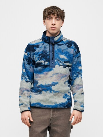 zils COLUMBIA Sporta džemperis 'Helvetia™ II': no priekšpuses