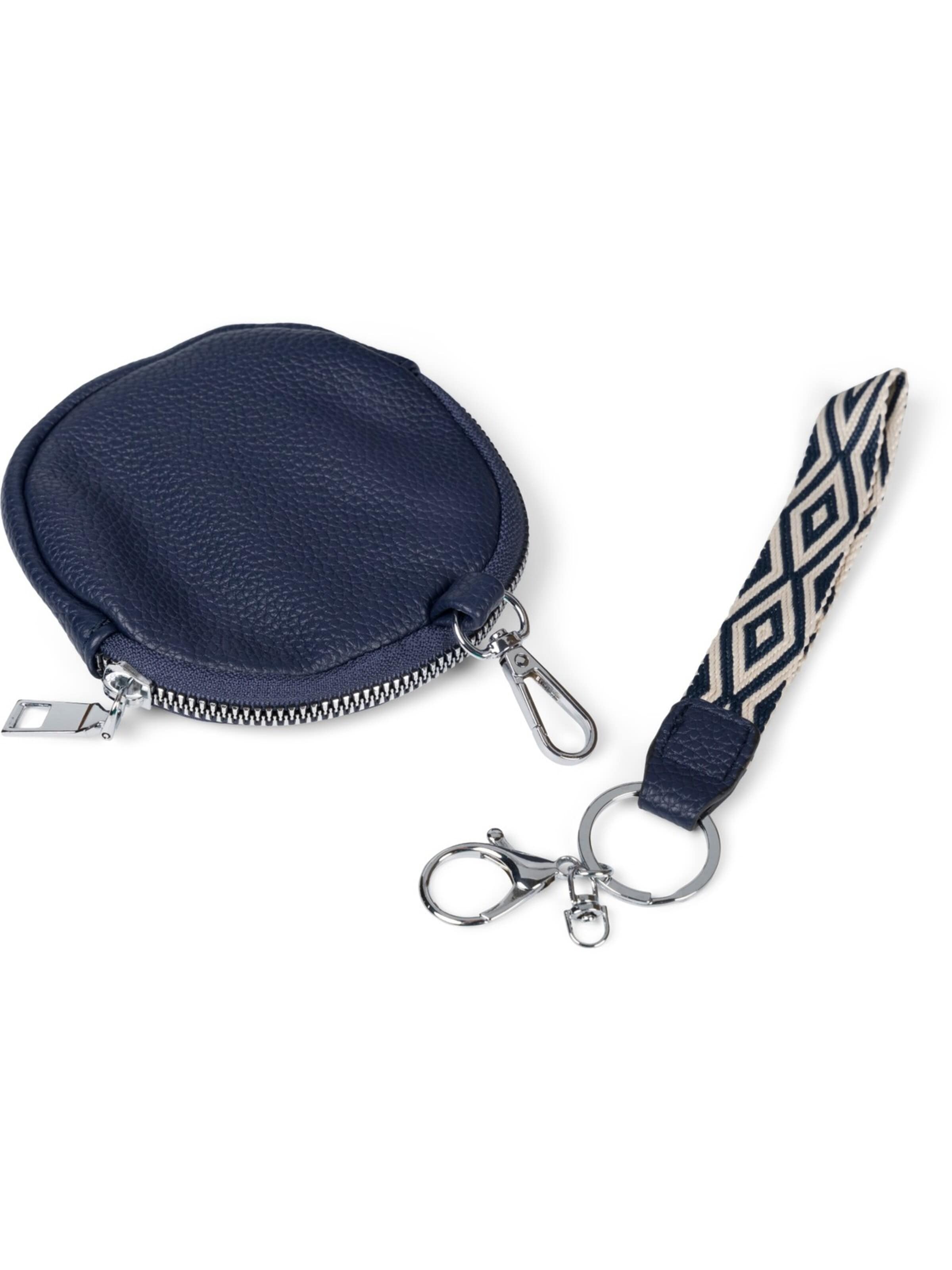 styleBREAKER Crossbody bag 'Halbmond Crossbody Bag Set 3-Teilig' in Blue