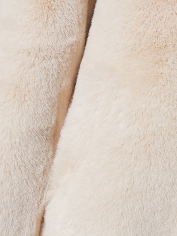 Bershka Zimní kabát – bílá