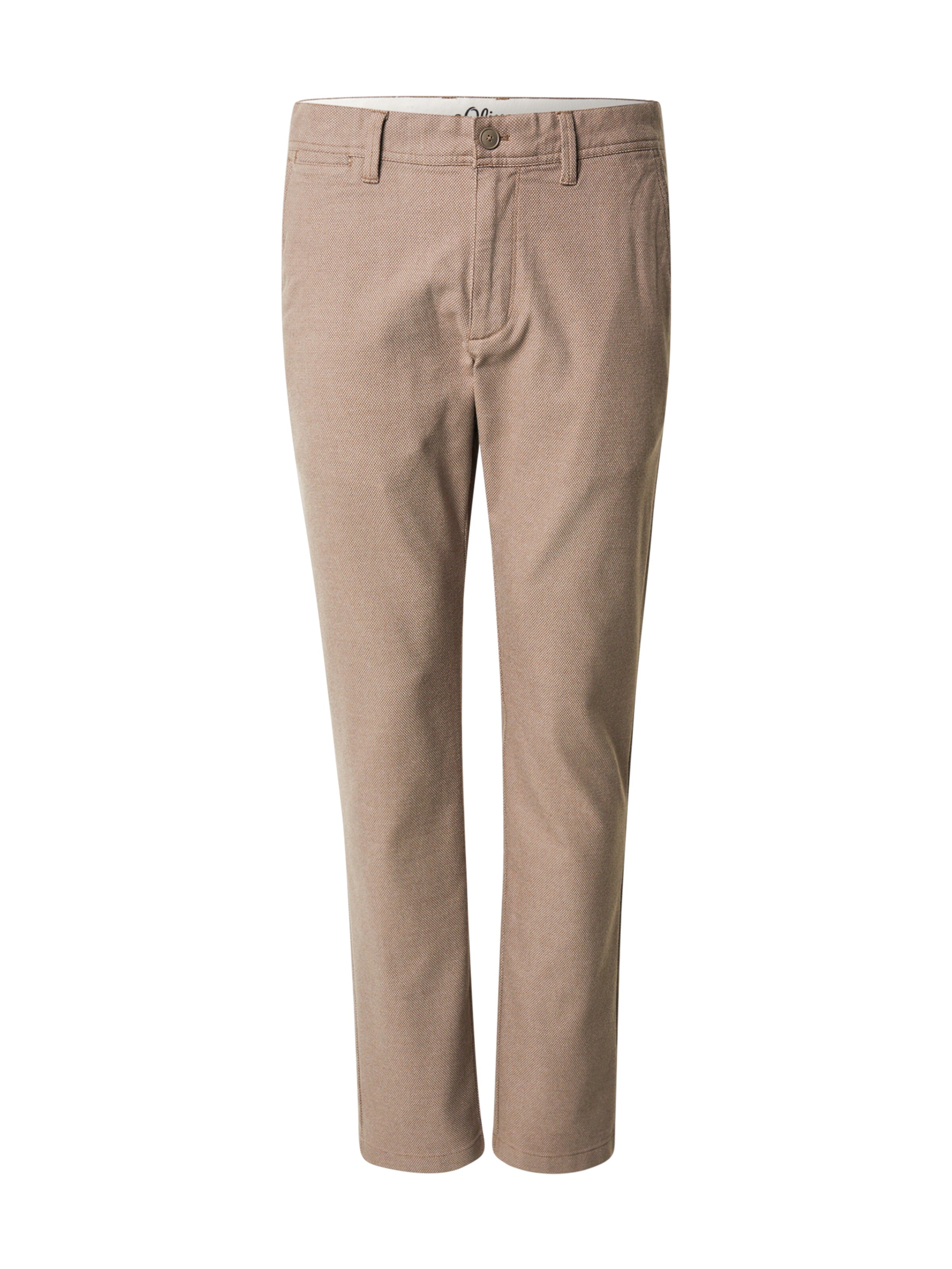 s.Oliver Normální Chino kalhoty 'PHOENIX' – hnědá: přední strana