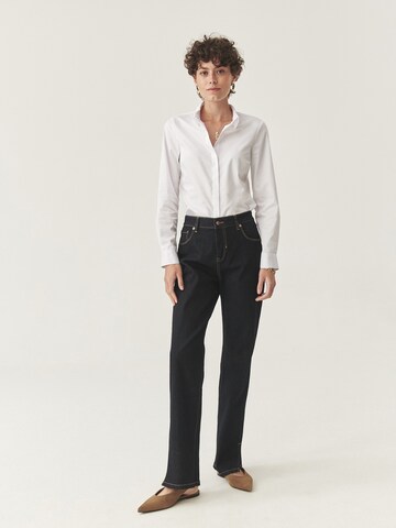 Wide leg Pantaloni de la TATUUM pe albastru