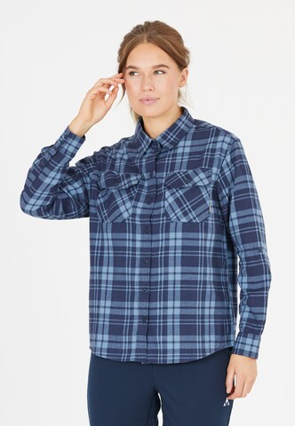 Whistler Athletic button up shirt 'Taurus' in Blue: front