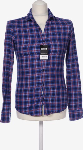 QS Button Up Shirt in XS in Blue: front