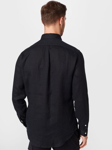 Coupe slim Chemise Polo Ralph Lauren en noir