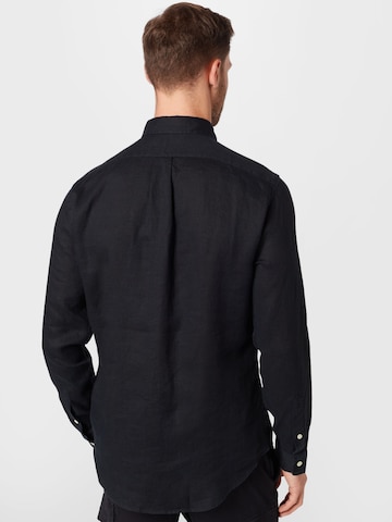 Slim fit Camicia di Polo Ralph Lauren in nero