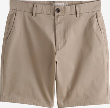 Pantalon chino Next en marron : devant